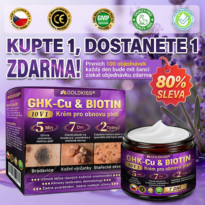 🌈Vyrobeno a odesíláno z EU ✨ 𝐆𝐎𝐋𝐃𝐊𝐈𝐒𝐒® 𝐆𝐇𝐊-𝐂𝐮 & 𝐁𝐈𝐎𝐓𝐈𝐍 𝟏𝟎-𝐕-𝟏 𝐎𝐛𝐧𝐨𝐯𝐮𝐣í𝐜í 𝐤𝐫é𝐦 𝐩𝐫𝐨 𝐩𝐥𝐞ť