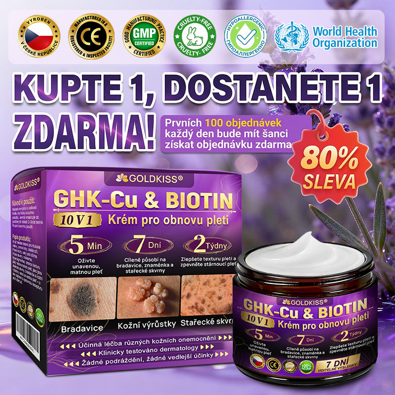 ⚡Vyrobeno a odesíláno z EU ✨ 𝐆𝐎𝐋𝐃𝐊𝐈𝐒𝐒® 𝐆𝐇𝐊-𝐂𝐮 & 𝐁𝐈𝐎𝐓𝐈𝐍 𝟏𝟎-𝐕-𝟏 𝐎𝐛𝐧𝐨𝐯𝐮𝐣í𝐜í 𝐤𝐫é𝐦 𝐩𝐫𝐨 𝐩𝐥𝐞ť