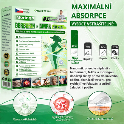 🍀✨Oficiální prodejna  |  🧑‍⚕️ANGELTRAP® 𝐌𝐨𝐫𝐢𝐧𝐠𝐚 × 𝐁𝐞𝐫𝐛𝐞𝐫𝐲𝐧𝐚 × 𝐀𝐌𝐏𝐊 𝟏𝟎 v 1 – Zeštíhlující nano mikrojihlový náplast 🇨🇿 Jen 1× denně ✅ Viditelné změny za 7 dní – na obezitu, kardiovaskulární zdraví, diabetes a kloubní problémy
